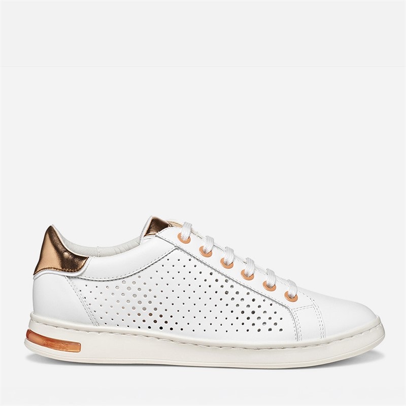 GEOX Baskets Jaysen Femme Blanc/Peach