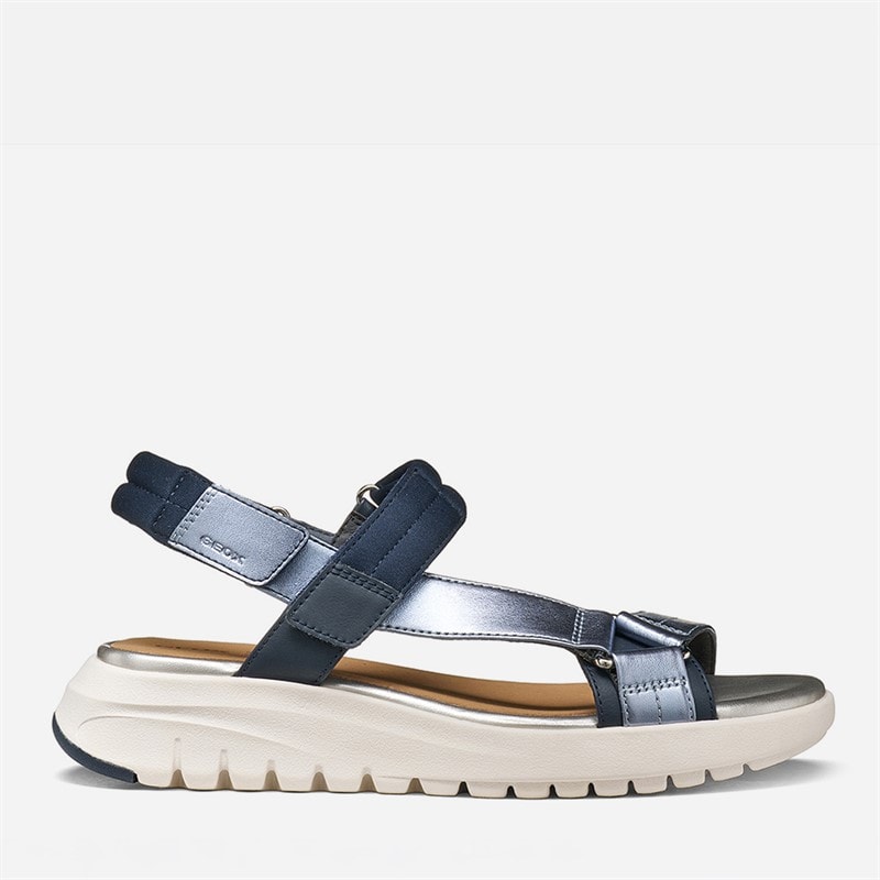 GEOX Sandales Flextride S Femme Navy/Avio