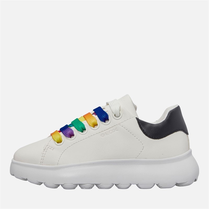 GEOX Meisjes Puffypop Sneakers Wit/Fuchsia