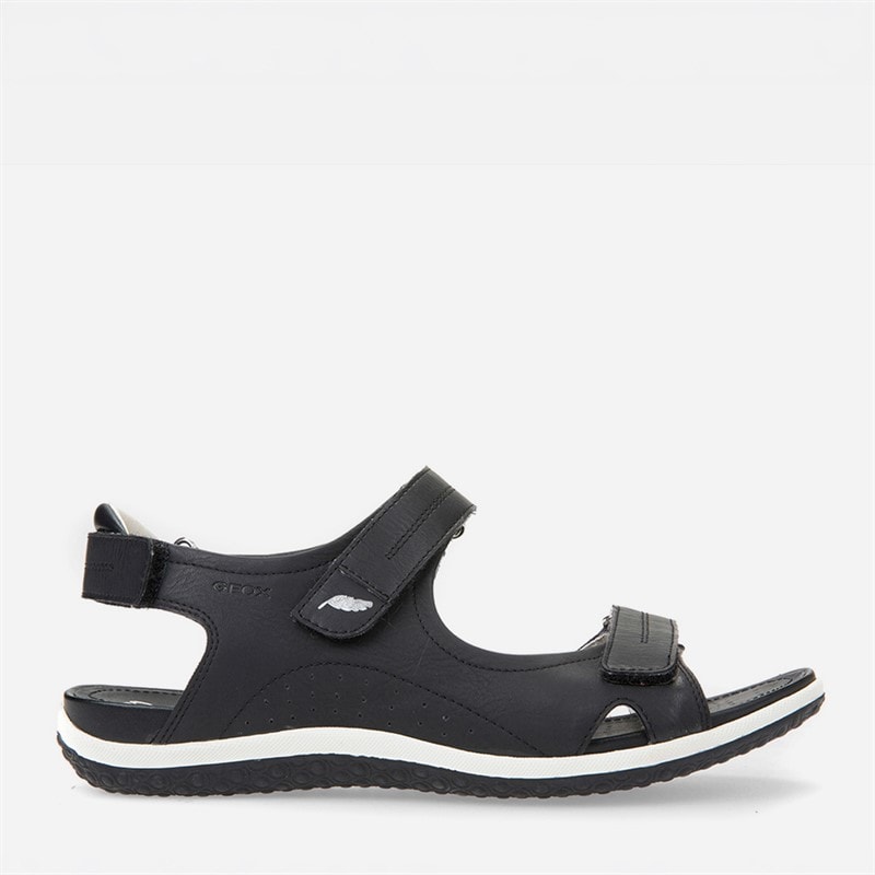 GEOX Sandales Vega Femme Noir