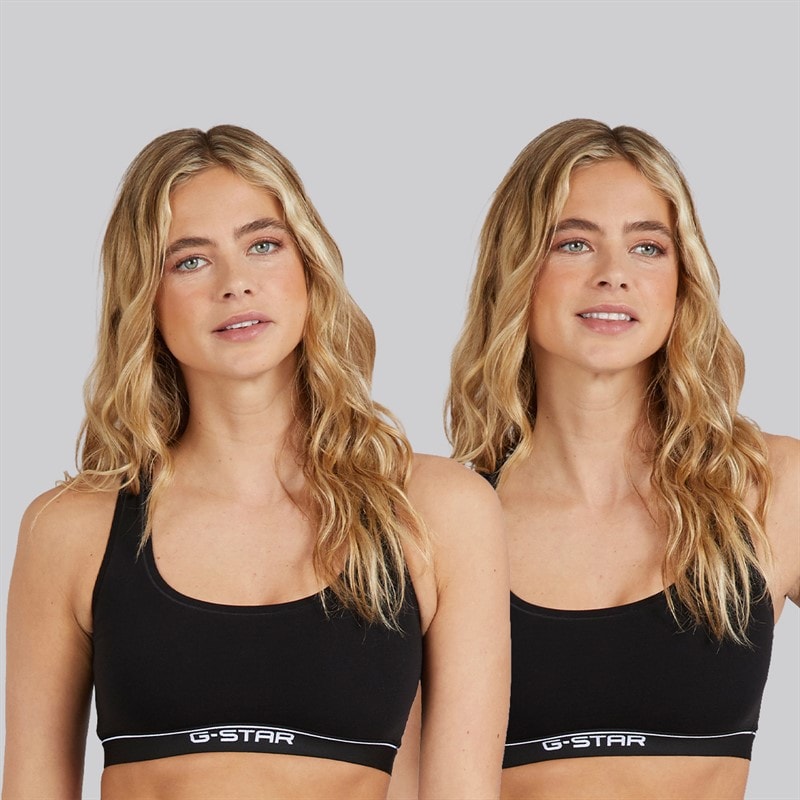 G-STAR Ensemble deux brassières dos nageur Femme Noir