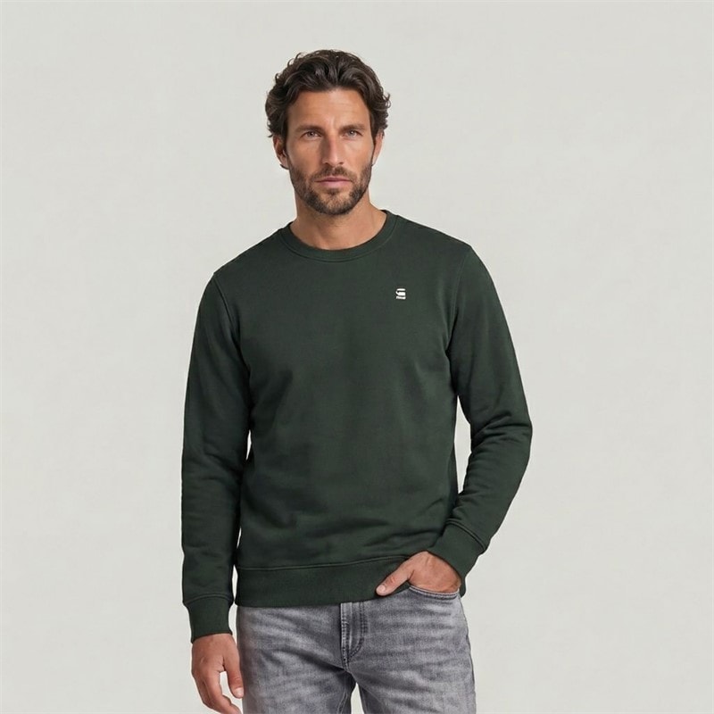 G-STAR Heren Core Sweatshirt Grijs