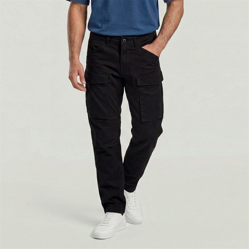G-STAR Herren Normale Tapered Cargohosen Schwarz