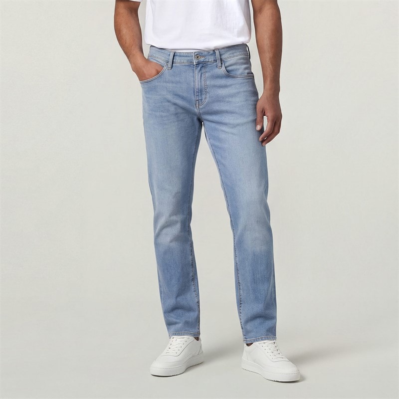 G-STAR Heren 3301 Rechte Pijp Jeans Middelblauw