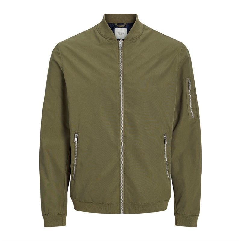 JACK & JONES Bomberjas Heren Donkergroen
