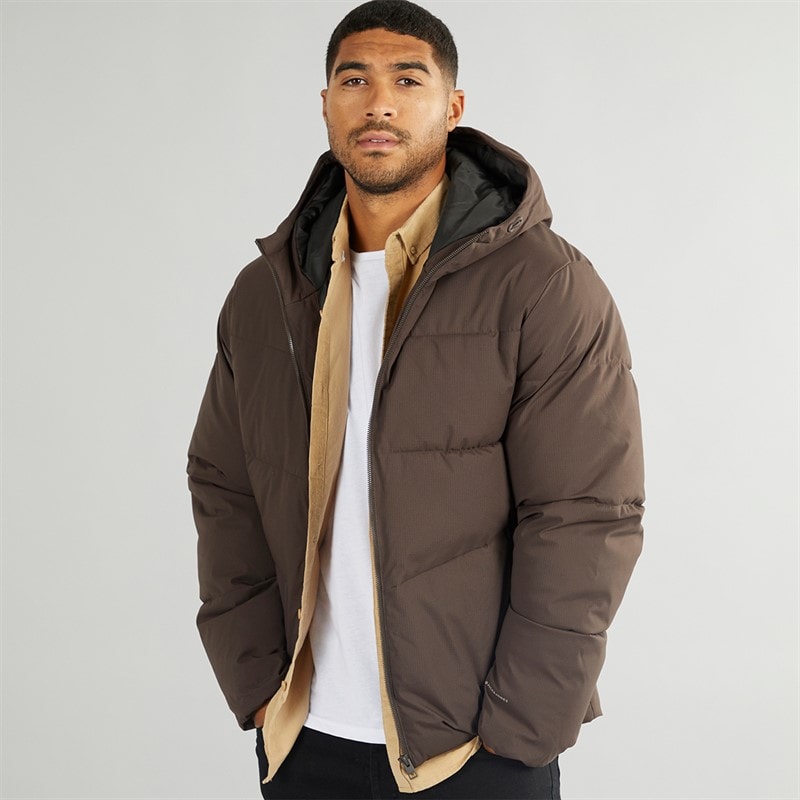 JACK & JONES Heren Jassen Bruin