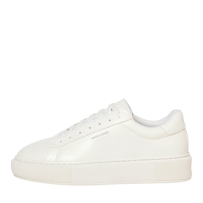 JACK & JONES Baskets Grand PU Semelle Cup Homme - Blanc