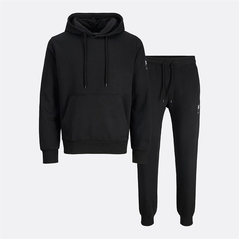 JACK & JONES Heren Duik Trainingspak Zwart