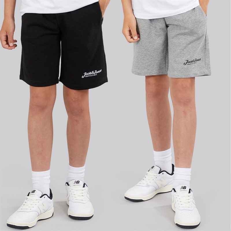 JACK & JONES Jongens Beau Tweepak Shorts Zwart