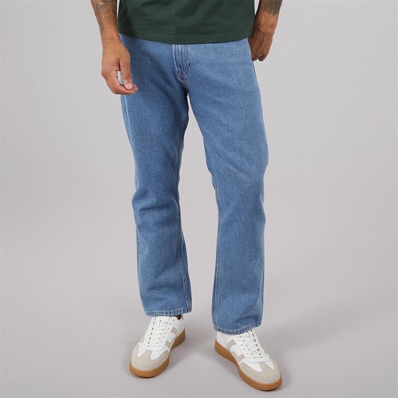 JACK & JONES Herren Chris Original Relaxed Fit Jeans Blau
