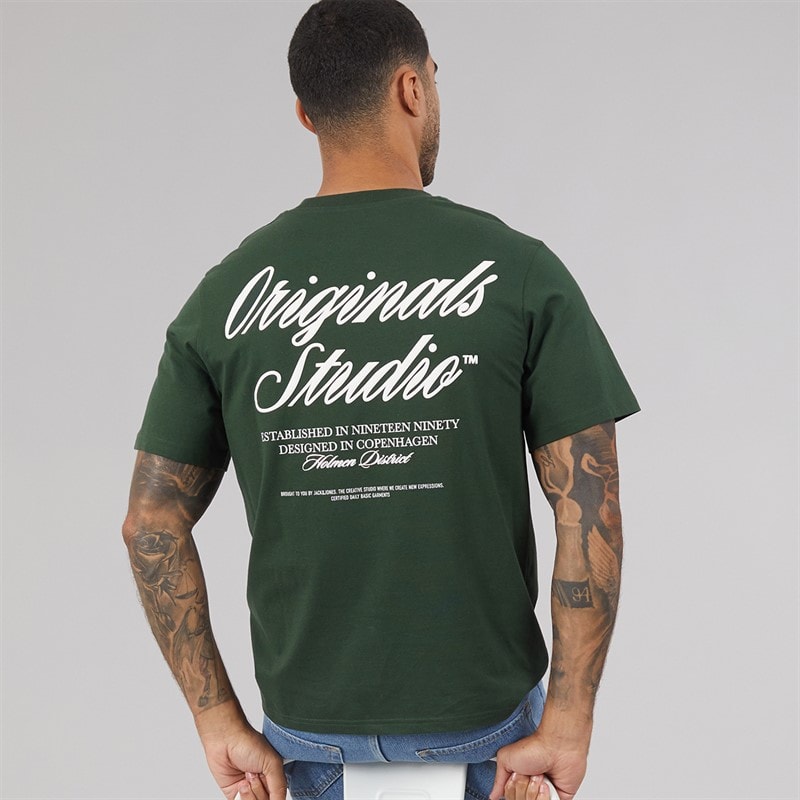 JACK & JONES Norrebro T-shirt dla niego kolor Sycamore