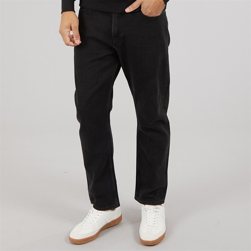 JACK & JONES Herren Chris Original Relaxed Fit Jeans Schwarz