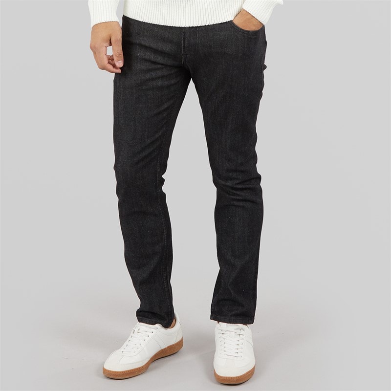 JACK & JONES Heren Glenn Originele Slim Fit Jeans Zwart