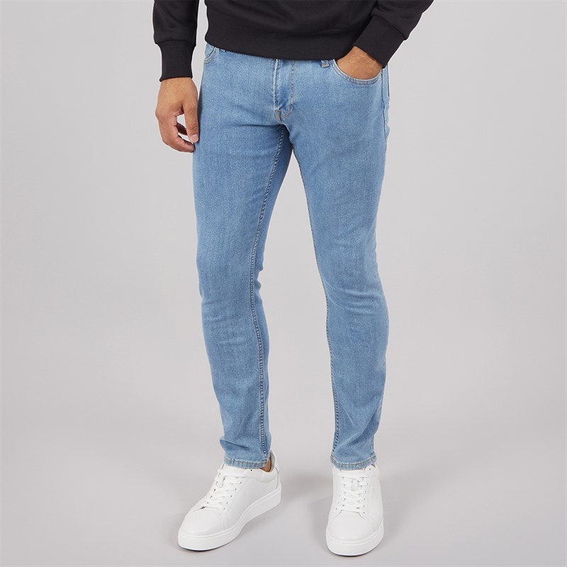 JACK & JONES Heren Glenn Original Slim Fit Jeans Blauw