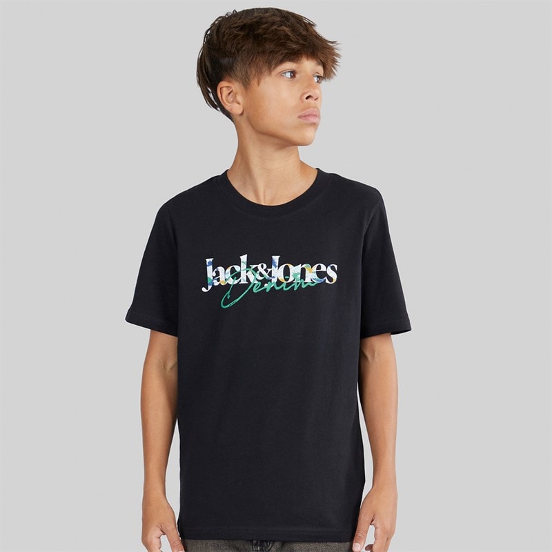 JACK & JONES Junge Tom T Shirt Schwarz