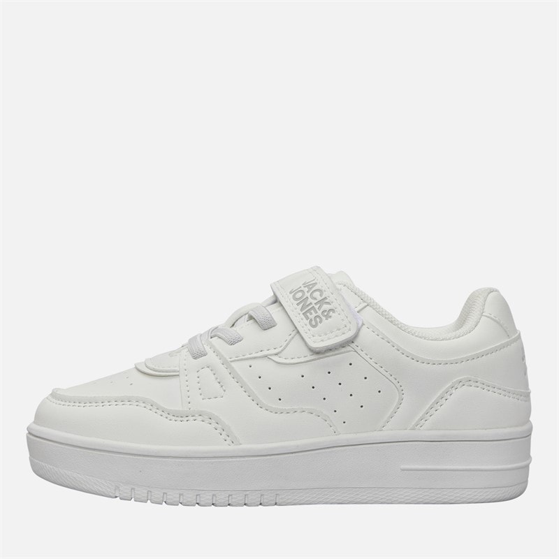 JACK & JONES North PU sneakersy dla chłopca kolor Bright White