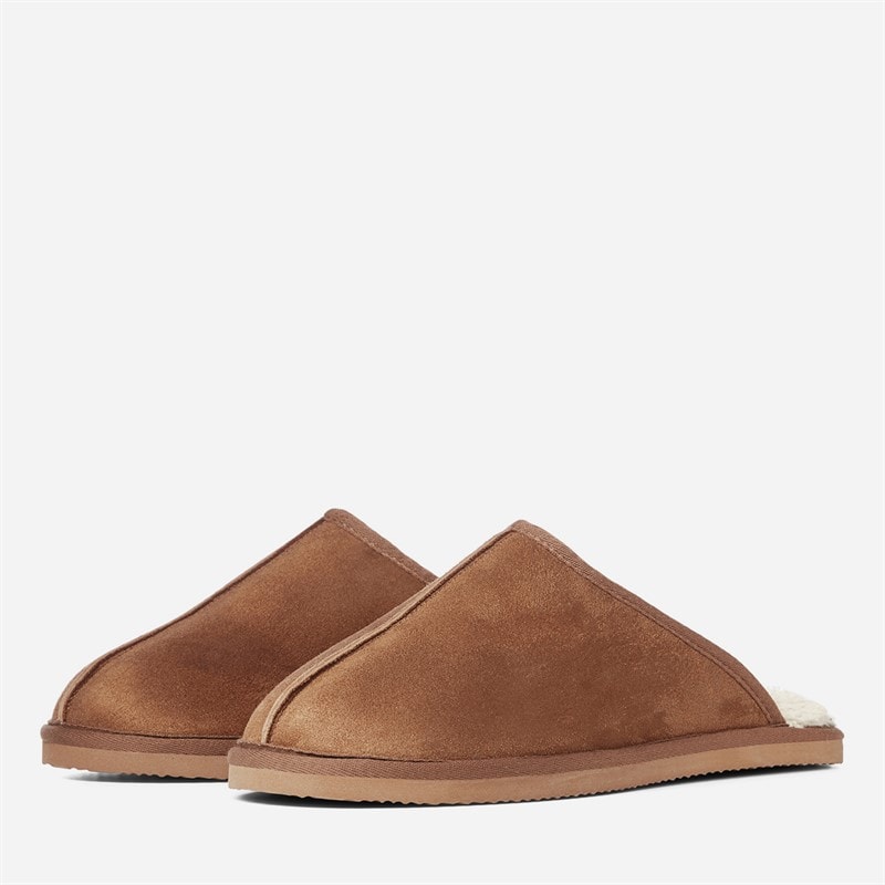 JACK & JONES Dudely kapcie juniorskie dla chłopca kolor Almond