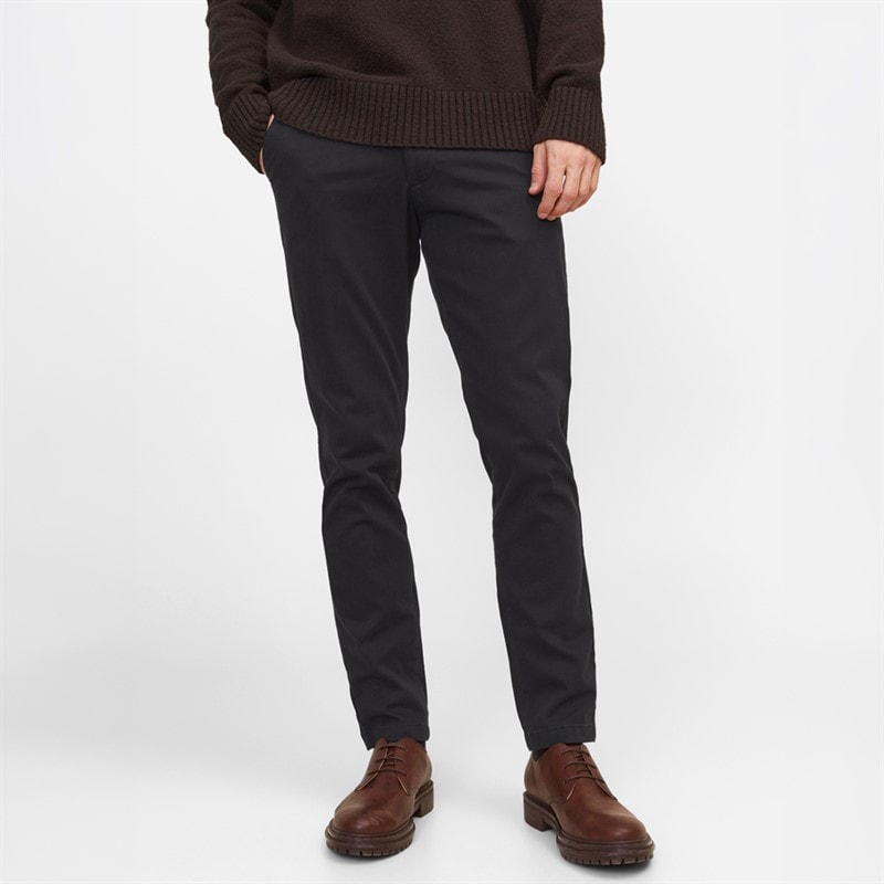JACK & JONES Herren Marco Dave Chinos Schwarz