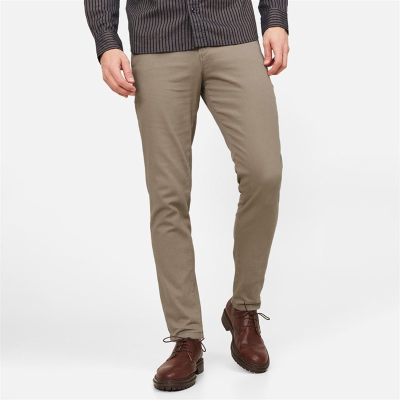 JACK & JONES Herren Marco Dave Chinos Beige