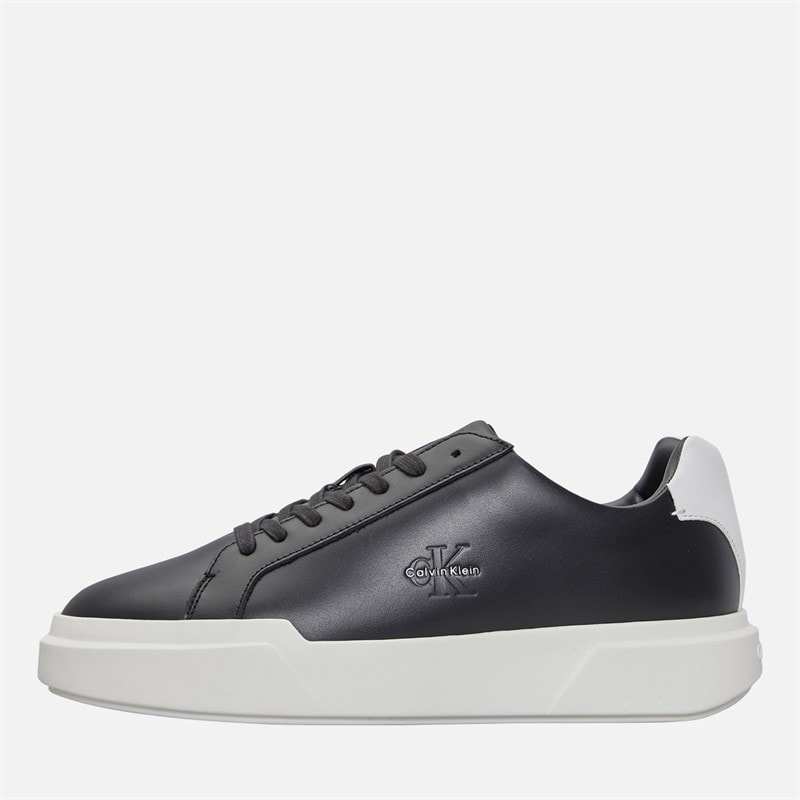 Calvin Klein Jeans Heren Chunky Cupsole Sneakers Zwart/Bright White
