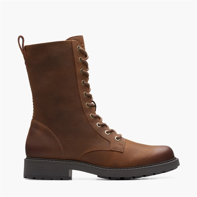 Clarks Bottes Femme Orinoco 2 Brown Snuff