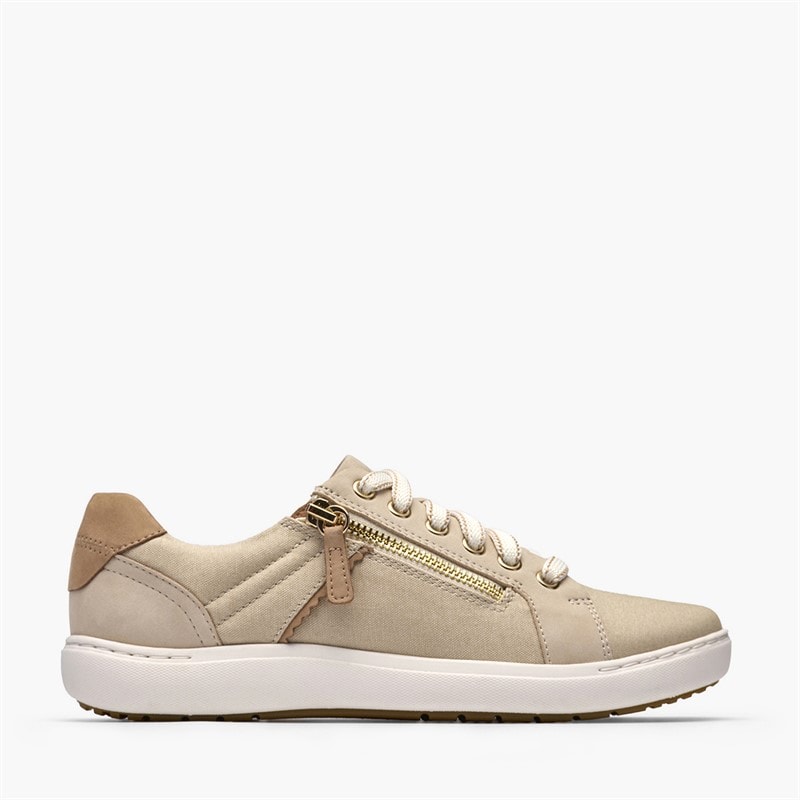 Clarks Baskets Nalle Zen Femme Cream