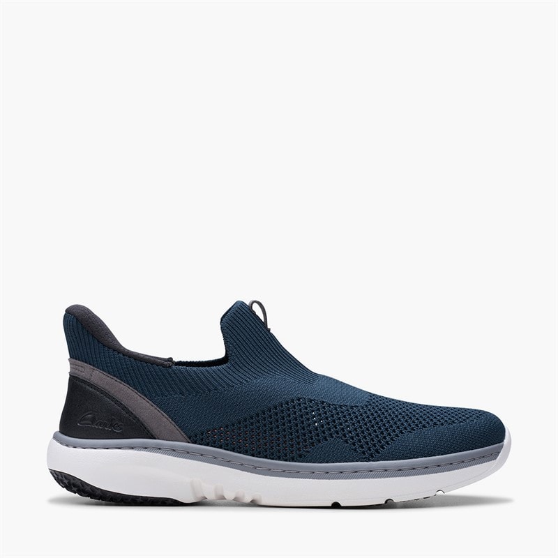Clarks Pro Free Knit sneakersy dla niego kolor Navy Knit