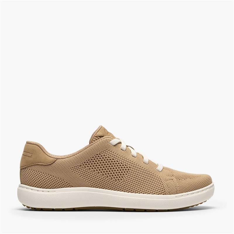 Clarks Baskets Marche Nalle Femme Beige