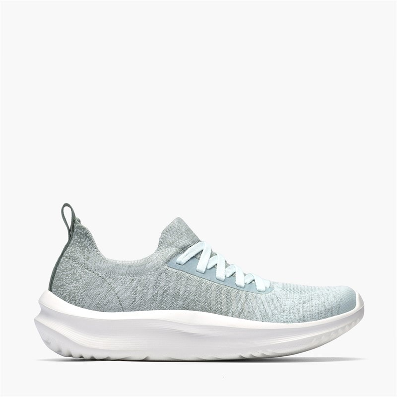 Clarks Baskets Solevana Femme Seafoam Green
