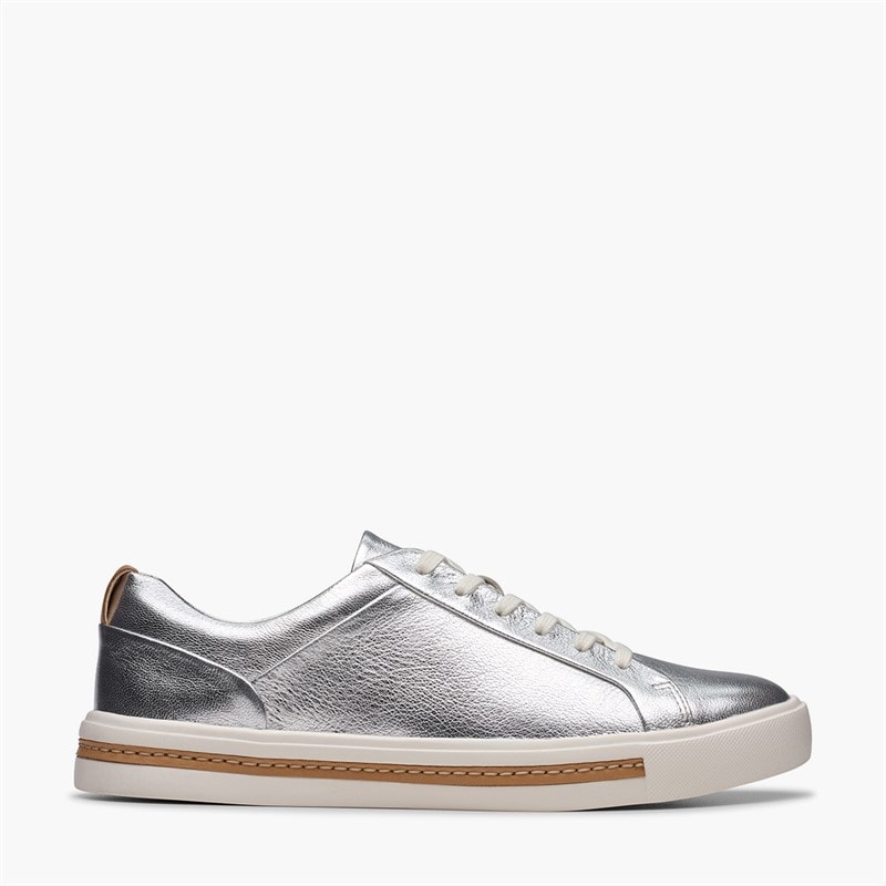Clarks Dames Un Maui Lace Sneakers Metallic