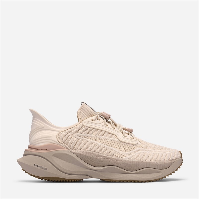 Clarks Baskets Pace Rise Femme Light Sand