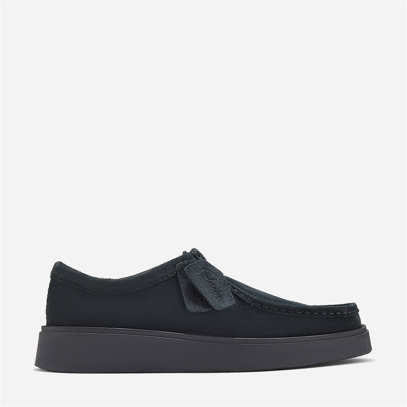 Clarks Herren Torview Moc Schuhe Black Suede