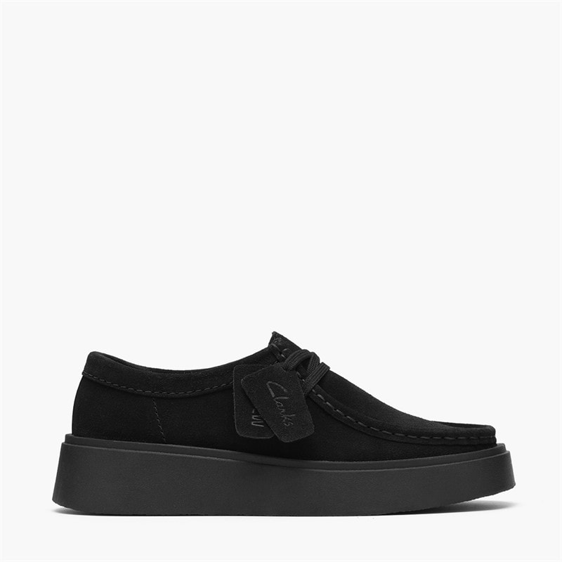 Clarks Damen Torview Mokassins Black Suede