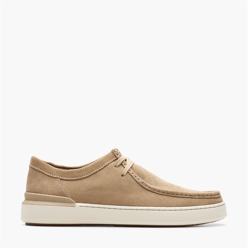 Clarks Mokasyny Courlite z przeszyciami dla niego kolor Oakwood Suede
