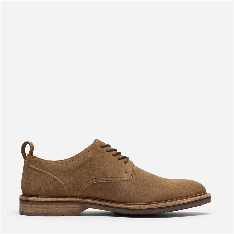Clarks Herren Aldwin Schnürschuhe Tan Suede