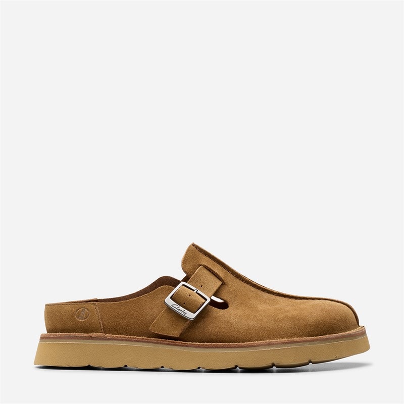 Clarks Sandales mules Solsbury Homme Cola Suede