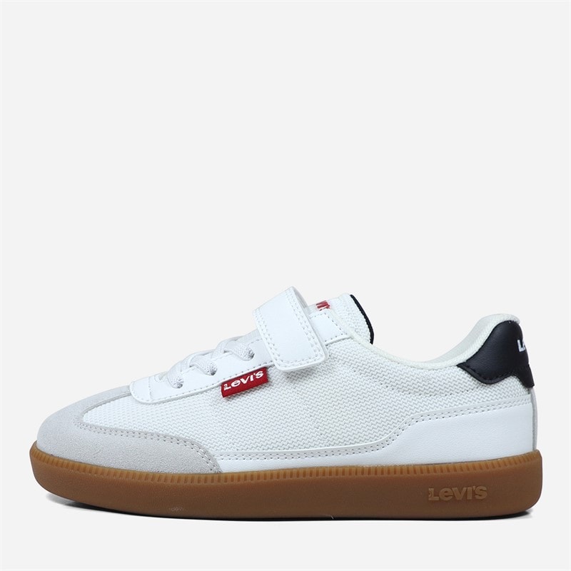 Levi's Kinderen Jackson Sneakers wit Black 0062
