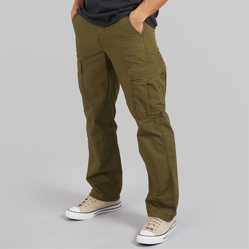 Levi's Proste spodnie cargo dla niego kolor Dark Olive