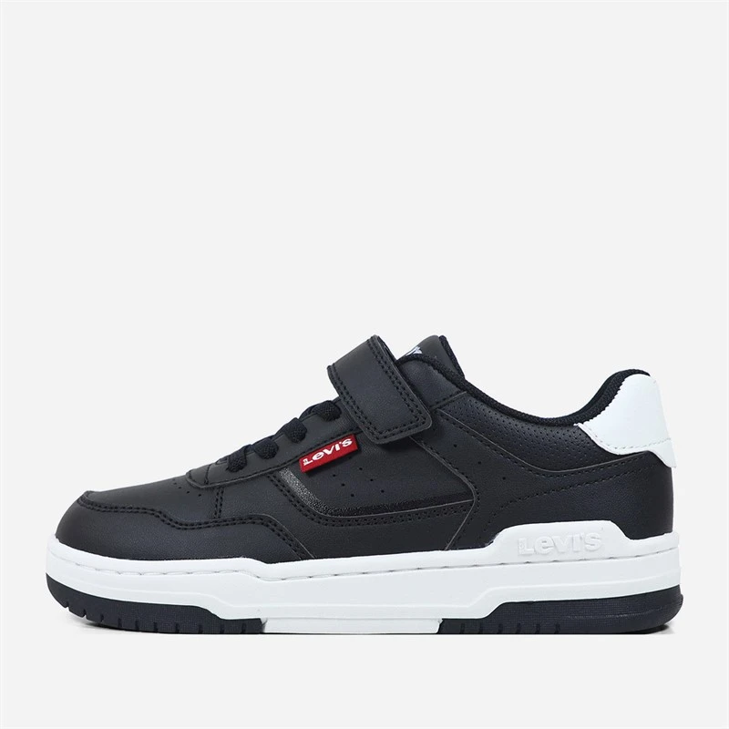 Levi's Baskets John Se Enfant Black White 0008