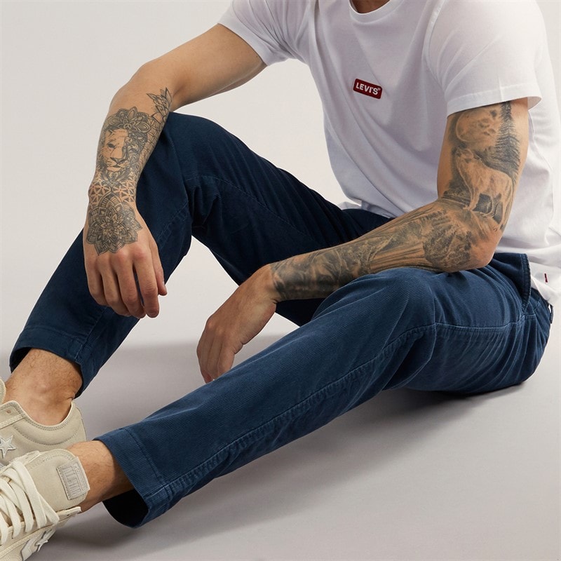 Levi's Herren XX Cord Chinos Zodiac Blue