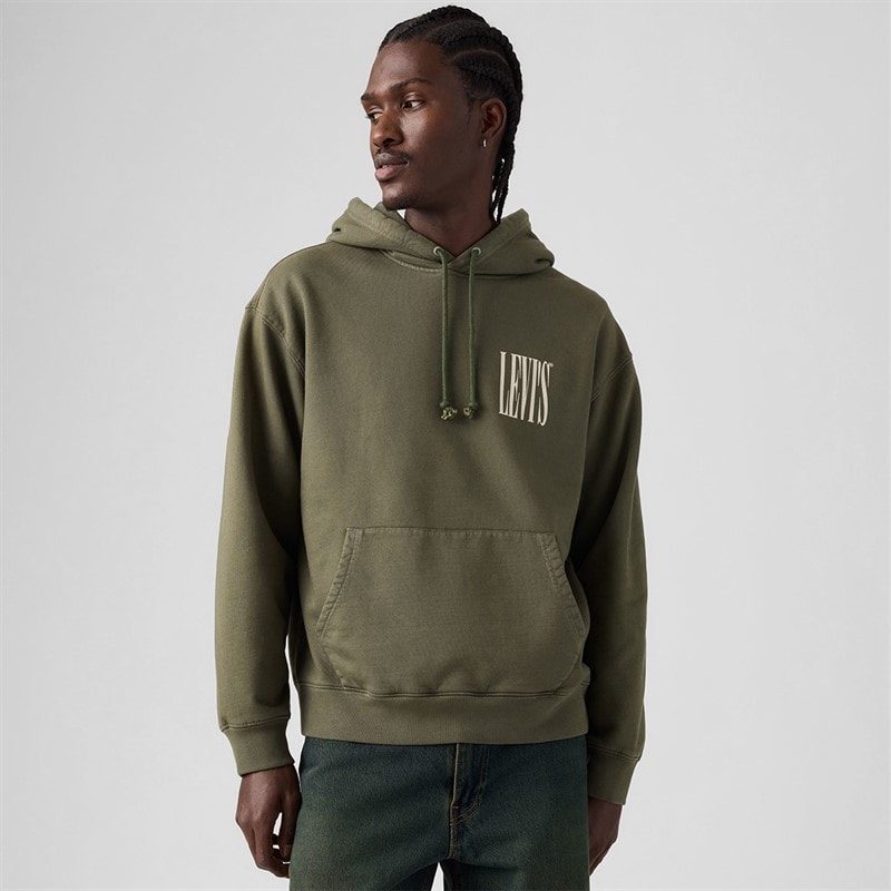 Levi's Heren Relaxed Grafische Hoodie Kambaba