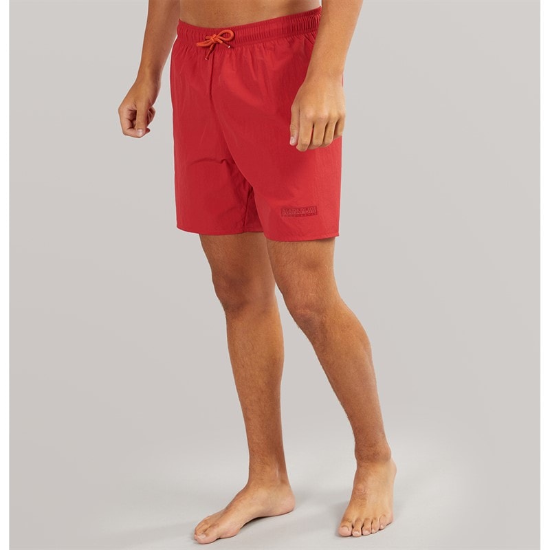 Napapijri Herren Box Logo Badeshorts American