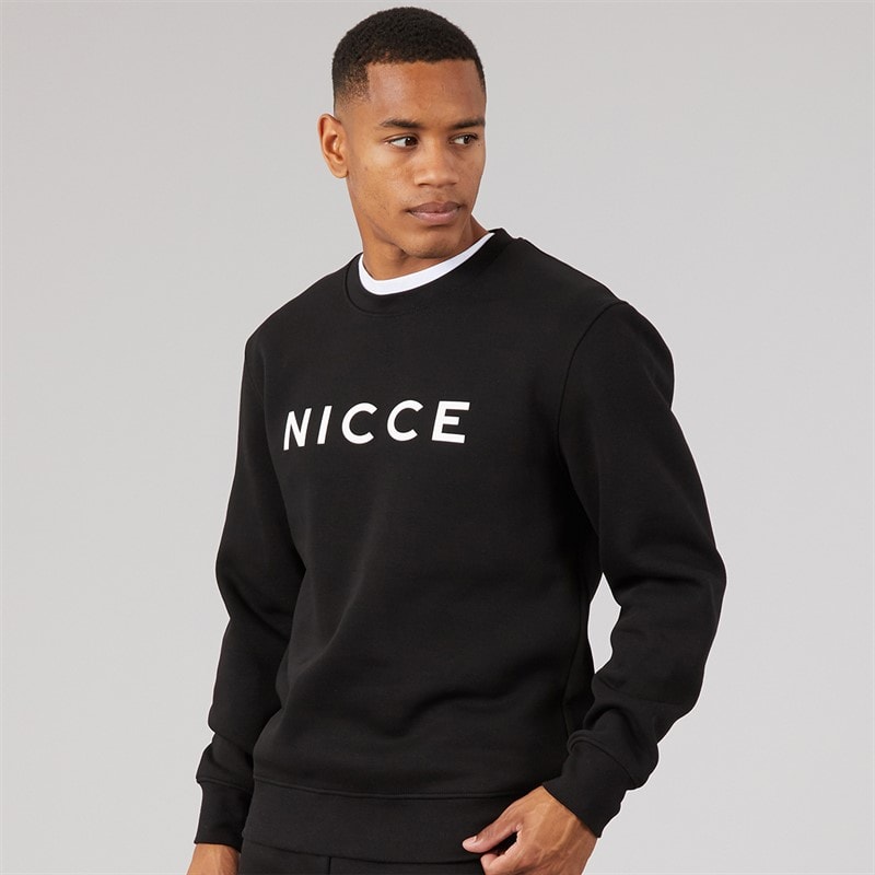 NICCE Sweatshirt Lormi Schwarz herren