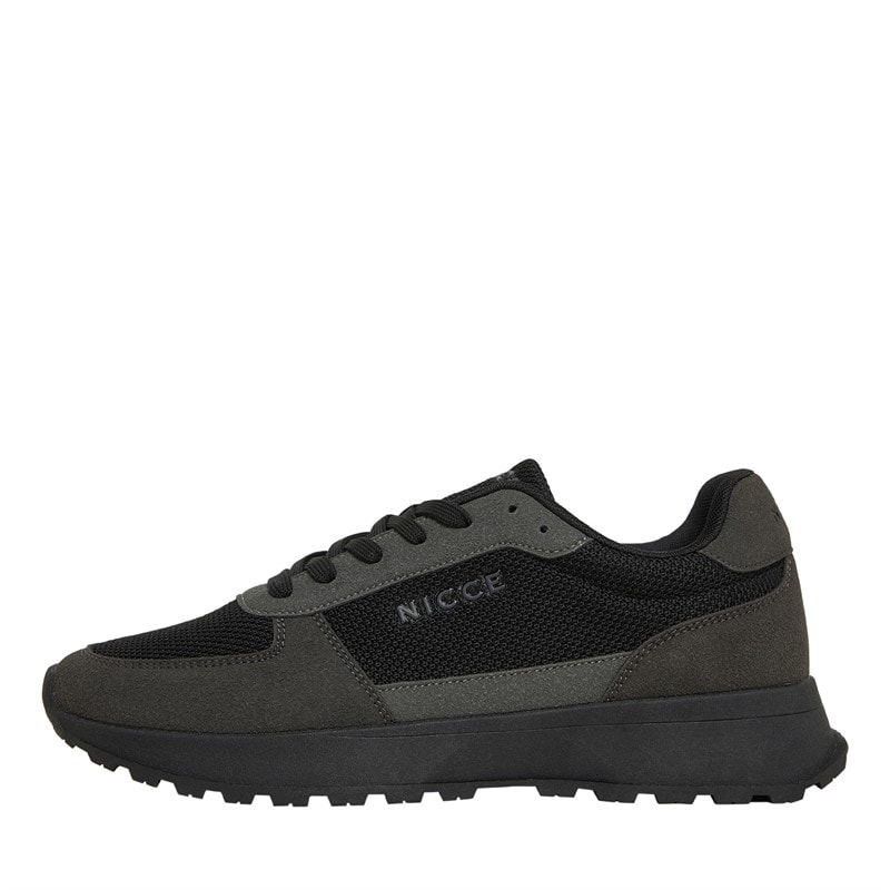 NICCE Herren Dalston Sneaker Schwarz