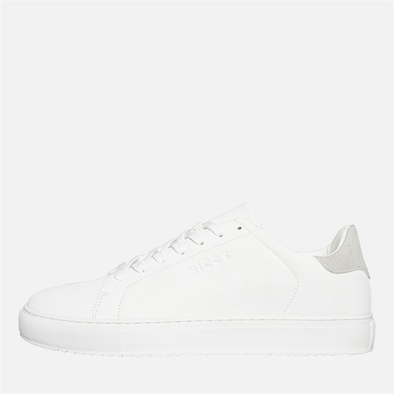 NICCE Baskets Torces Homme Blanc/Gris