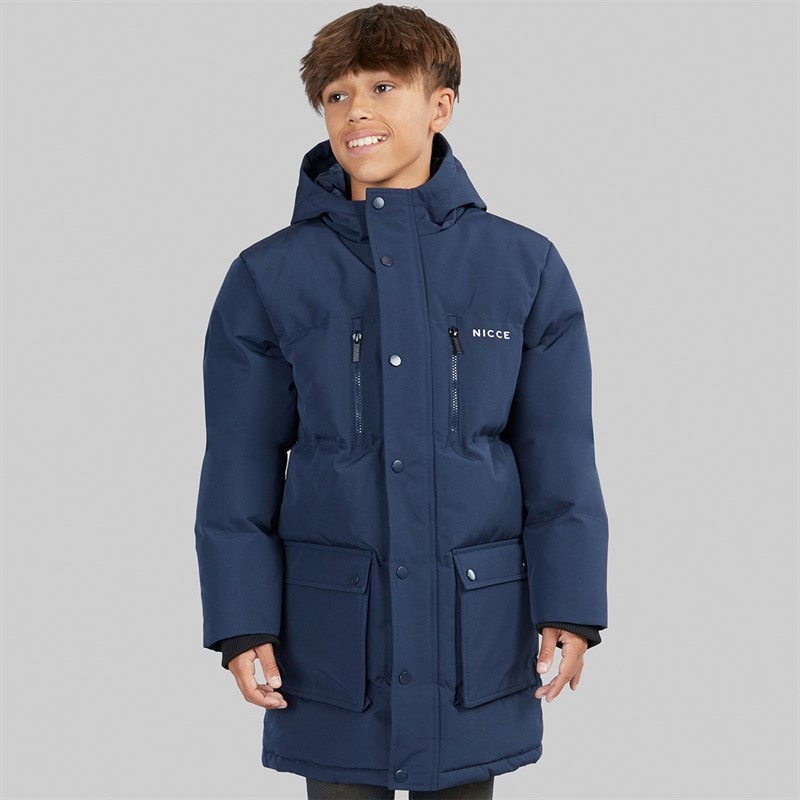 NICCE Jongens Merigo Parka Jas Navy