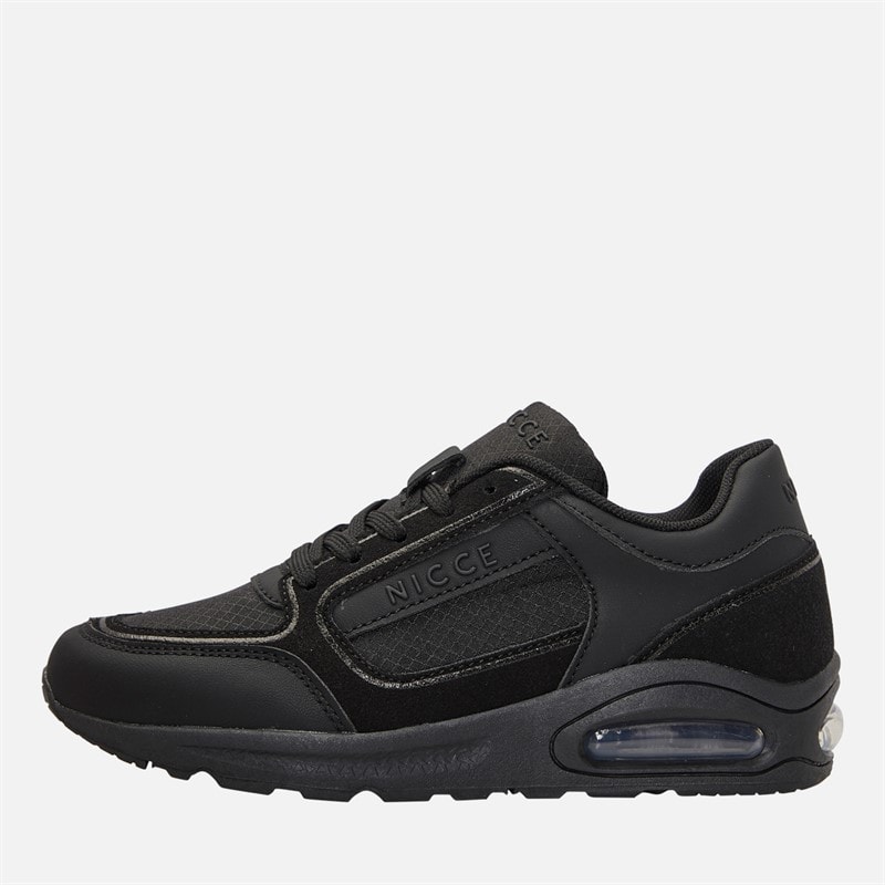 NICCE Junior Junge Elossi Turnschuhe Schwarz