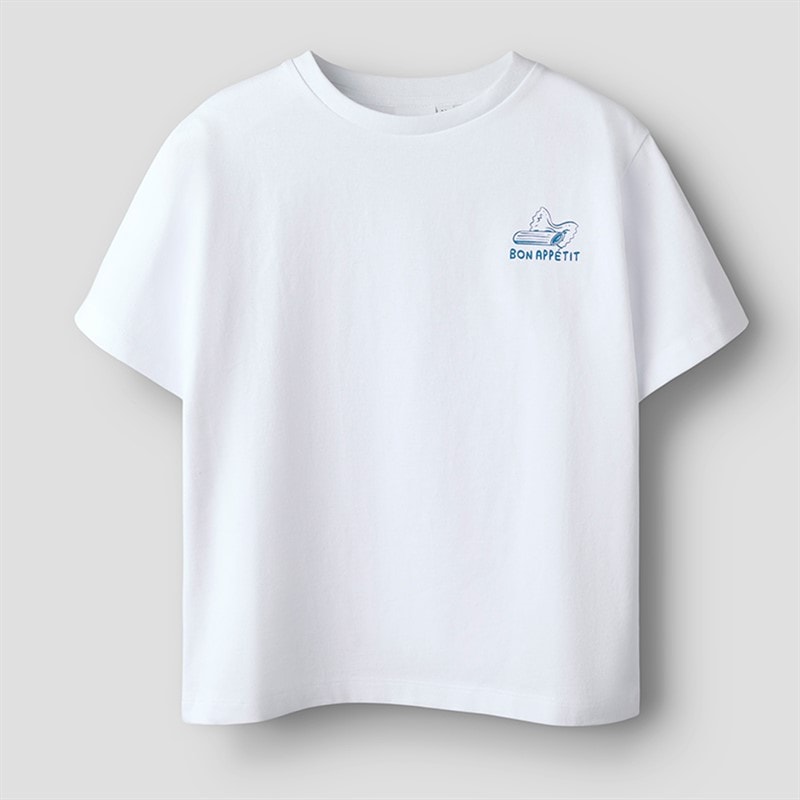 Name It Jongens Frederik T-Shirt Helder Wit