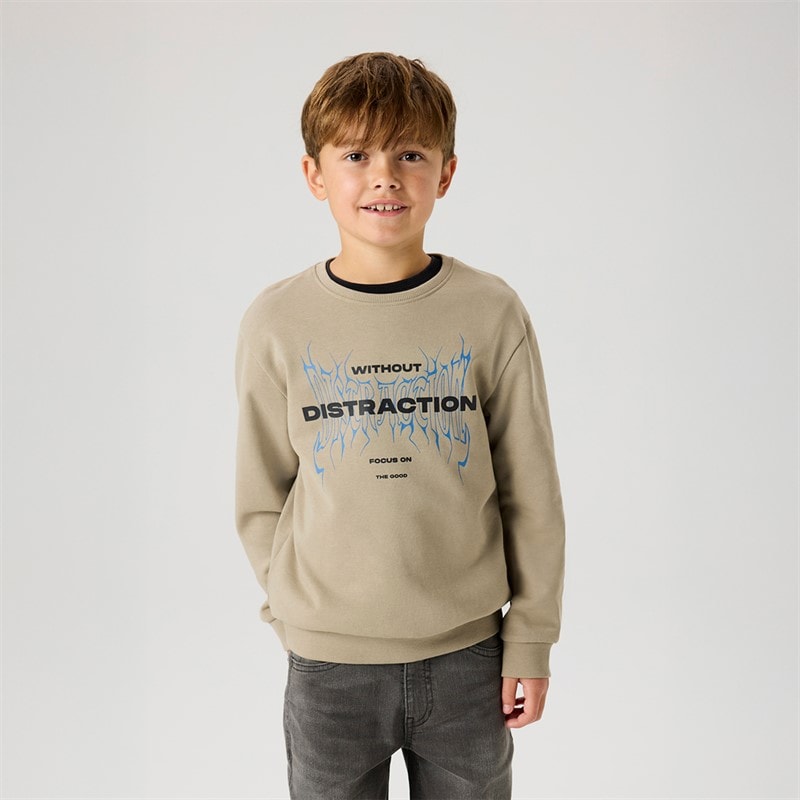 Name It Jongens Byron Sweater Vintage Khaki
