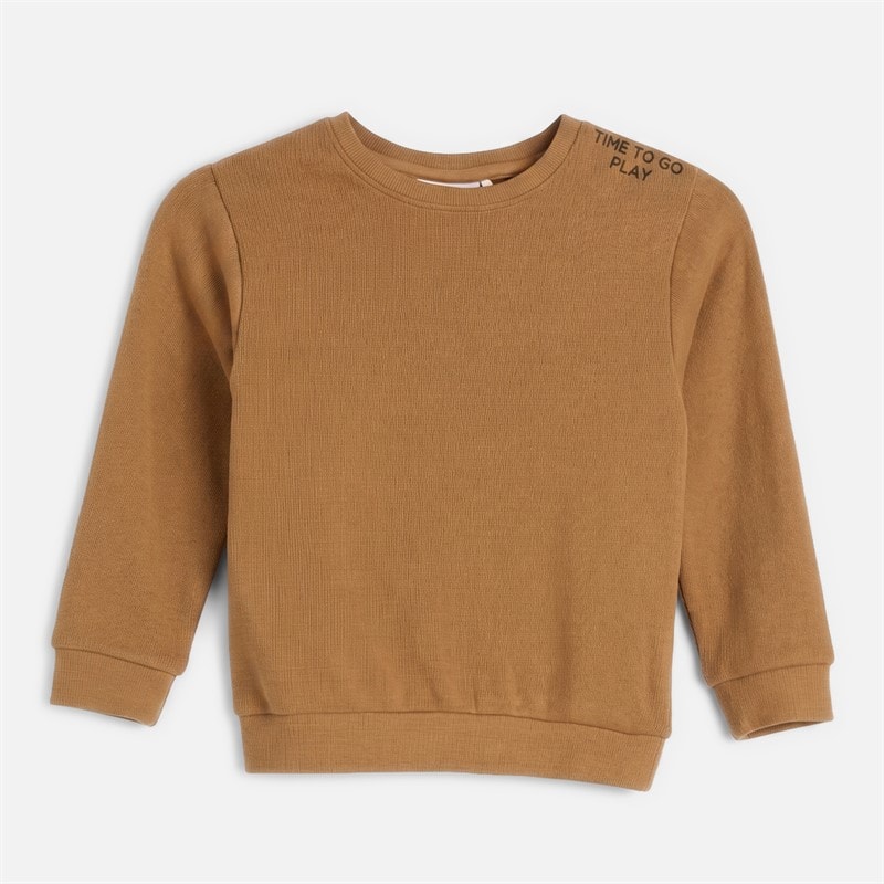 Name It Jongens Mini Tobear Sweatshirt Toasted Coconut